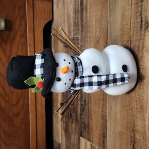 Buffalo Plaid Snowman